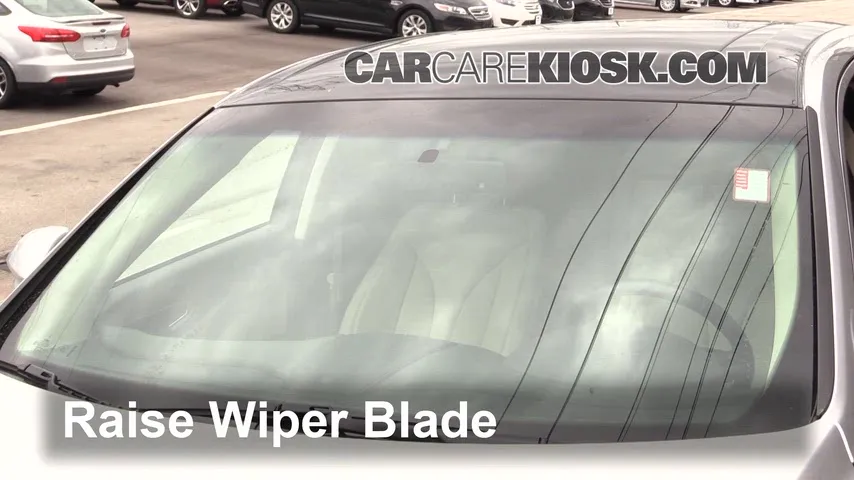 2017 Lincoln MKX Reserve 3.7L V6 Escobillas de limpiaparabrisas delantero